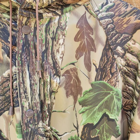 Stearns Dry Wear Vintage Camouflage Fleeced Lined Jacket Mens Size XXL - Picture 2 of 12